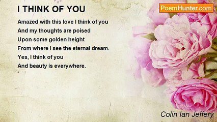 Colin Ian Jeffery - I THINK OF YOU