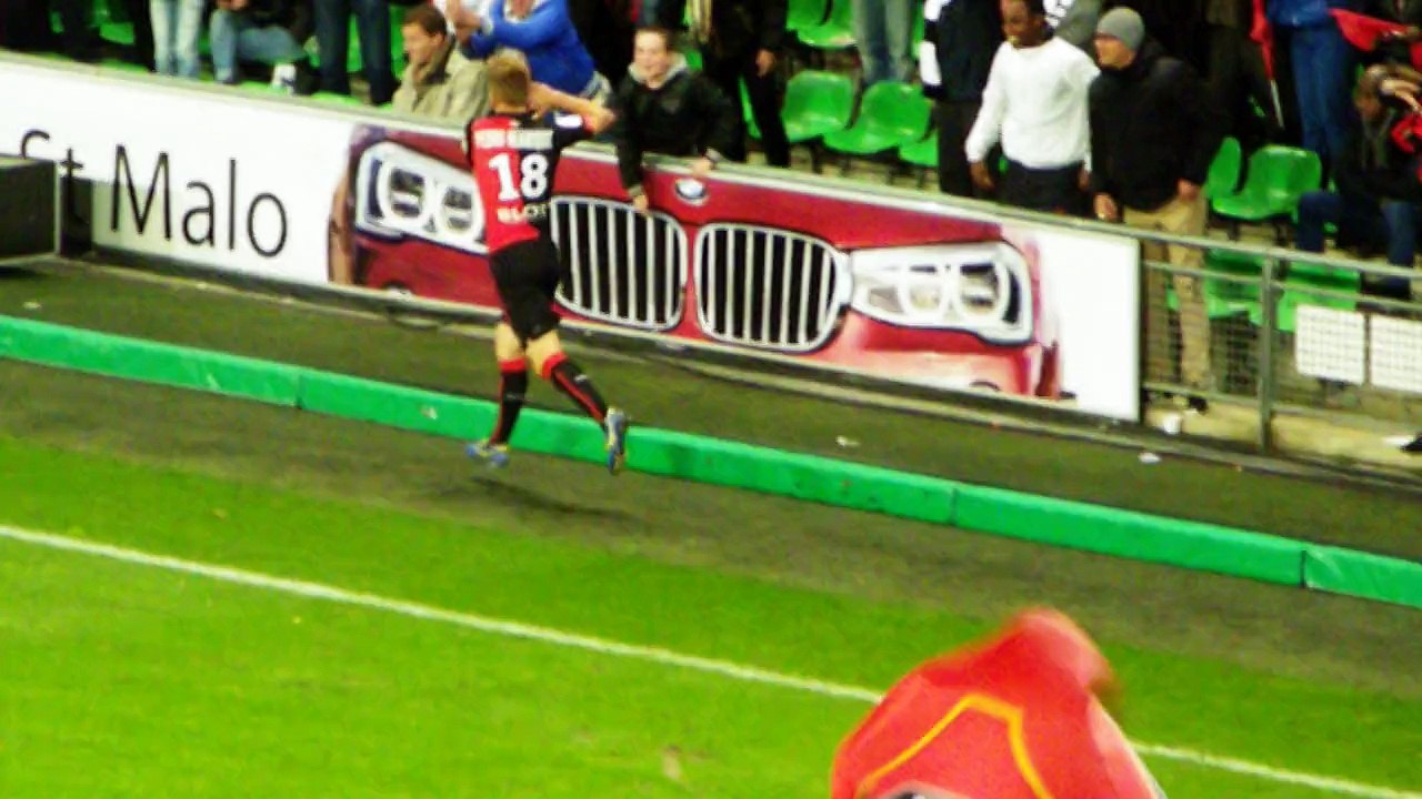 07/11/14 : SRFC-FCL : célébration Pedro Henrique