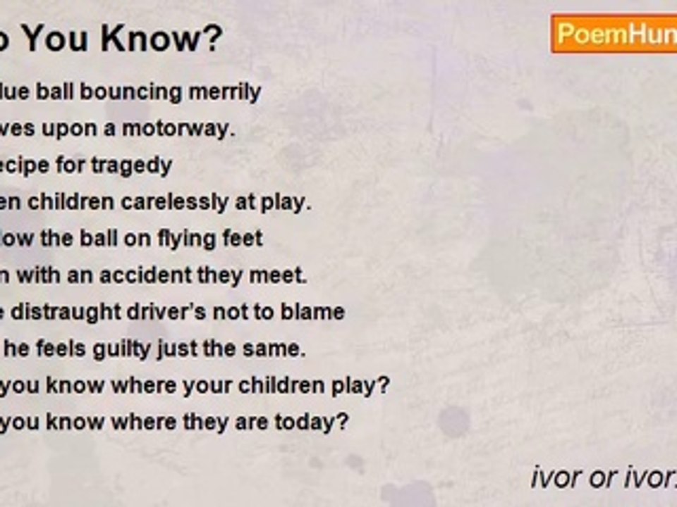 ivor or ivor.e hogg - Do You Know?