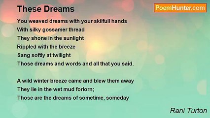 Rani Turton - These Dreams