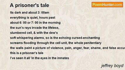 jeffrey boyd - A prisoner's tale