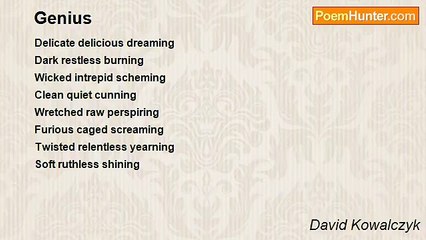 David Kowalczyk - Genius