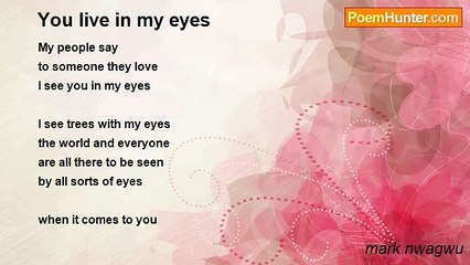 mark nwagwu - You live in my eyes