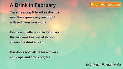 Michael Pruchnicki - A Drink in February