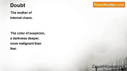 David Kowalczyk - Doubt