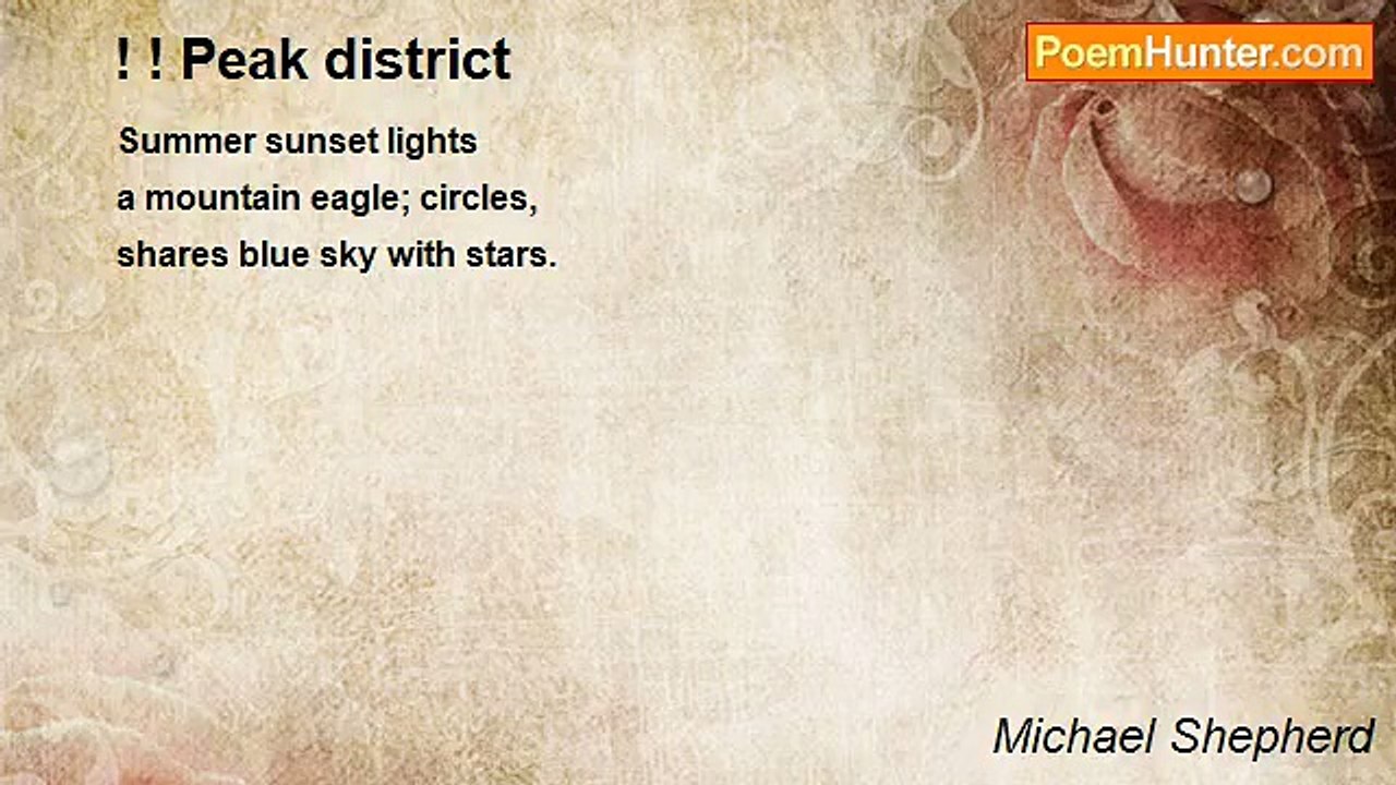 Michael Shepherd - ! ! Peak district