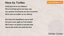 Stanley Cooper - Slow As Turtles