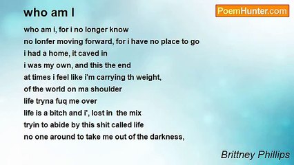 Brittney Phillips - who am I