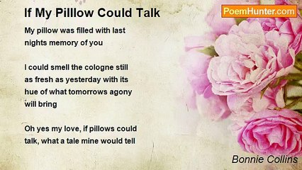 Bonnie Collins - If My Pilllow Could Talk