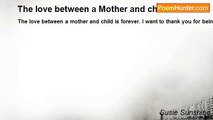 Susie Sunshine - The love between a Mother and child
