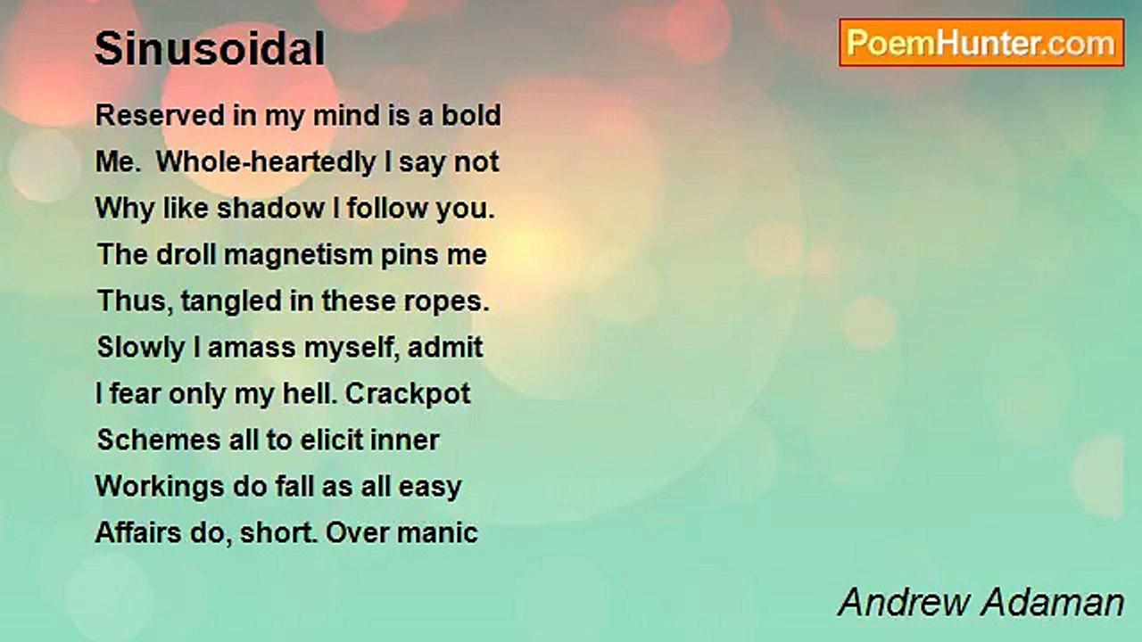 Andrew Adaman - Sinusoidal