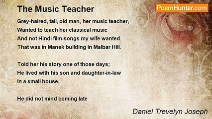 Daniel Trevelyn Joseph - The Music Teacher