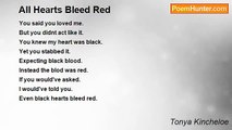 Tonya Kincheloe - All Hearts Bleed Red