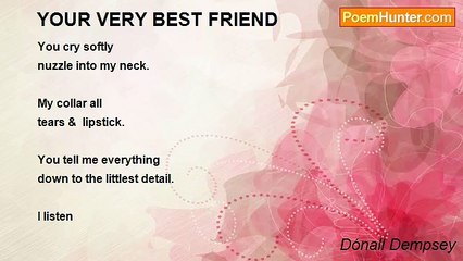 Dónall Dempsey - YOUR VERY BEST FRIEND
