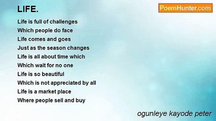 ogunleye kayode peter - LIFE.