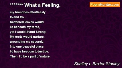 Shelley L Baxter - ******* What a Feeling.