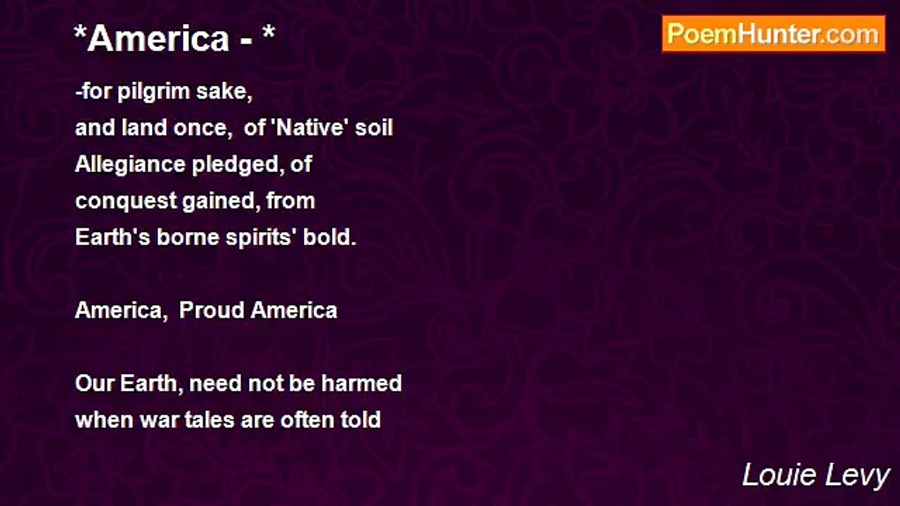 Louie Levy - *America - *