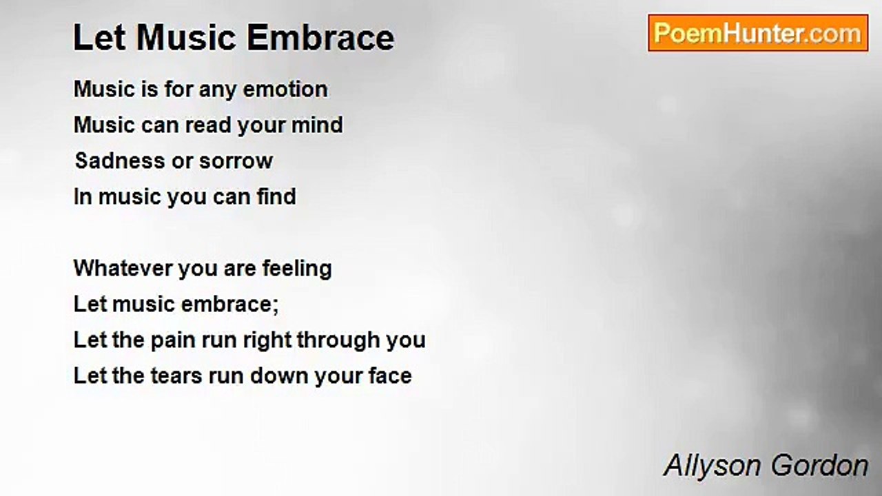 Allyson Gordon - Let Music Embrace