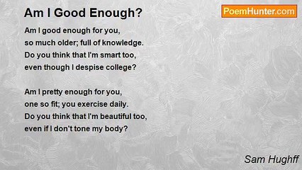 Sam Hughff - Am I Good Enough?
