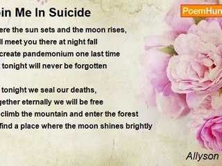 Allyson Gordon - Join Me In Suicide