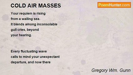 Gregory Wm. Gunn - COLD AIR MASSES