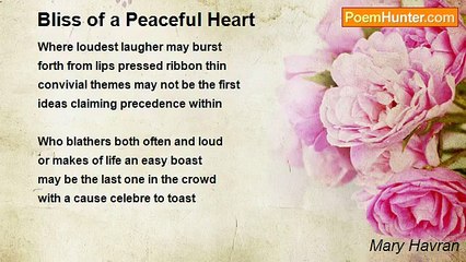 Mary Havran - Bliss of a Peaceful Heart