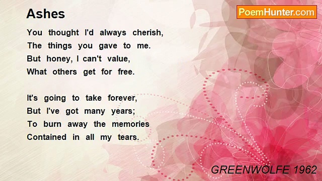 GREENWOLFE 1962 - Ashes