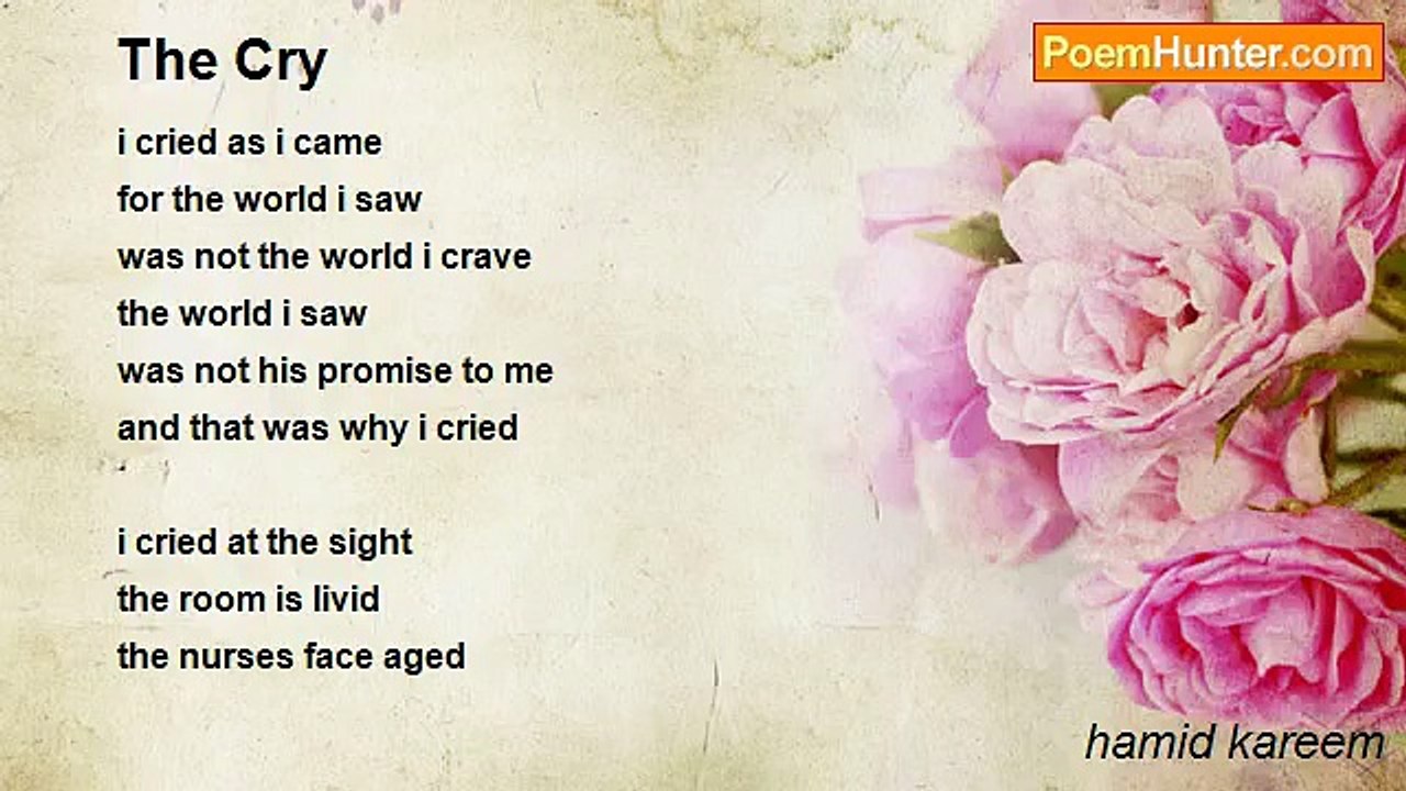 hamid kareem - The Cry