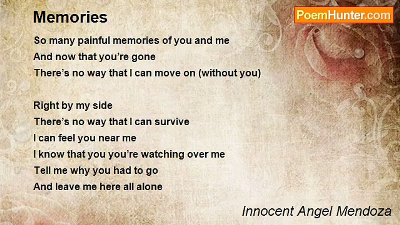 Innocent Angel Mendoza - Memories