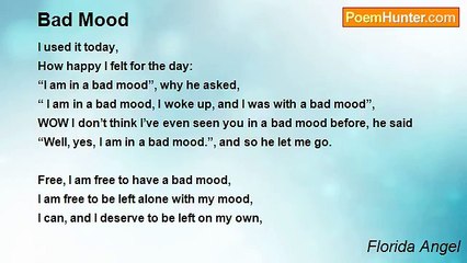 Florida Angel - Bad Mood