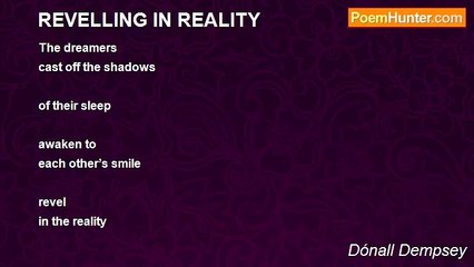 Dónall Dempsey - REVELLING IN REALITY