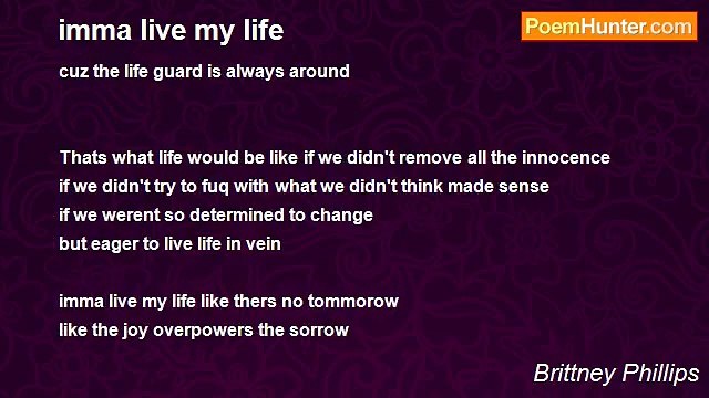 Brittney Phillips - imma live my life