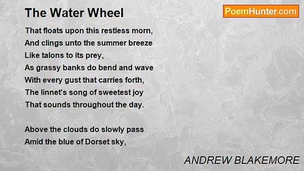 ANDREW BLAKEMORE - The Water Wheel