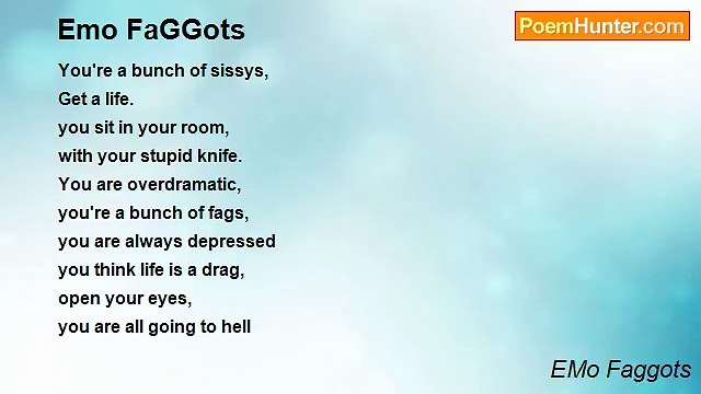 EMo Faggots - Emo FaGGots