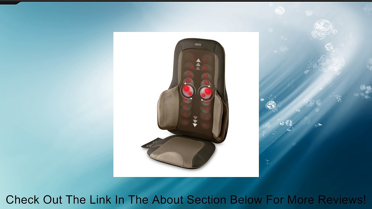 Homedics Air Compression and Shiatsu Massage Cushion Review