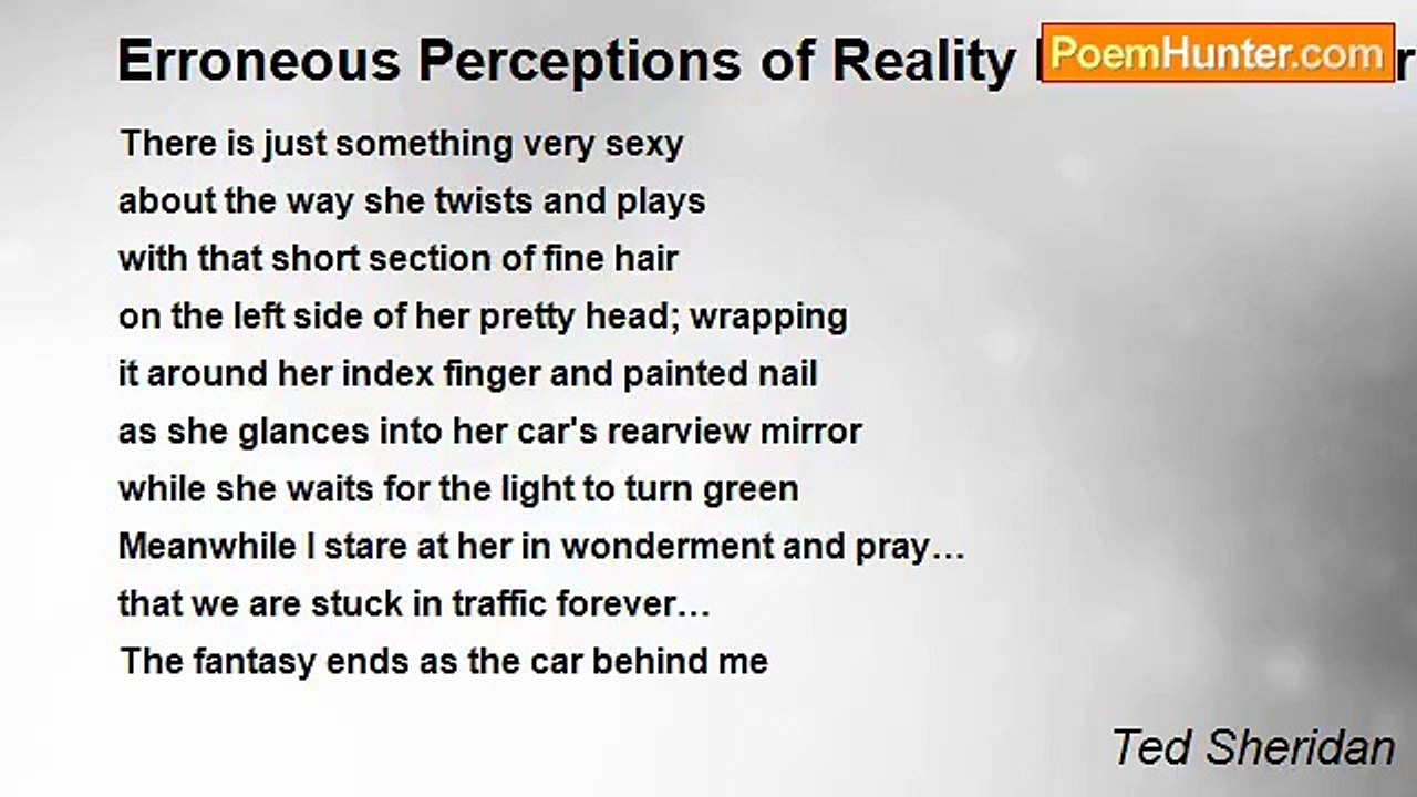 Ted Sheridan - Erroneous Perceptions of Reality In a Late Afternoon's Sun