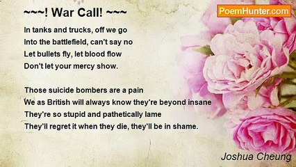 Joshua Cheung - ~~~! War Call! ~~~