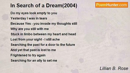 Lillian B. Rose - In Search of a Dream(2004)