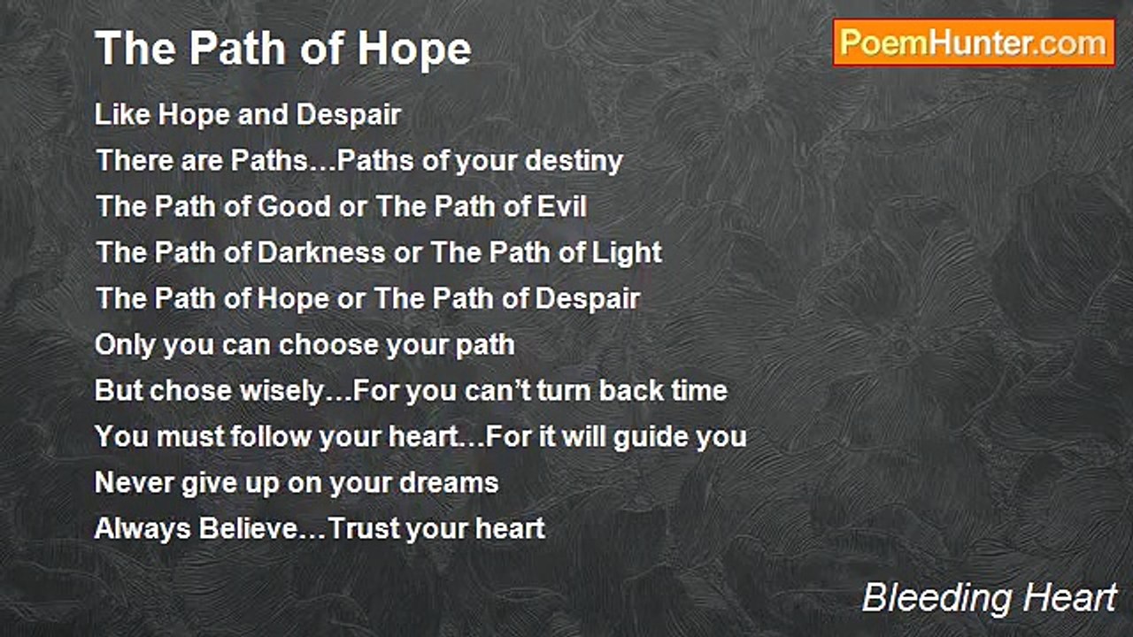 Bleeding Heart - The Path of Hope