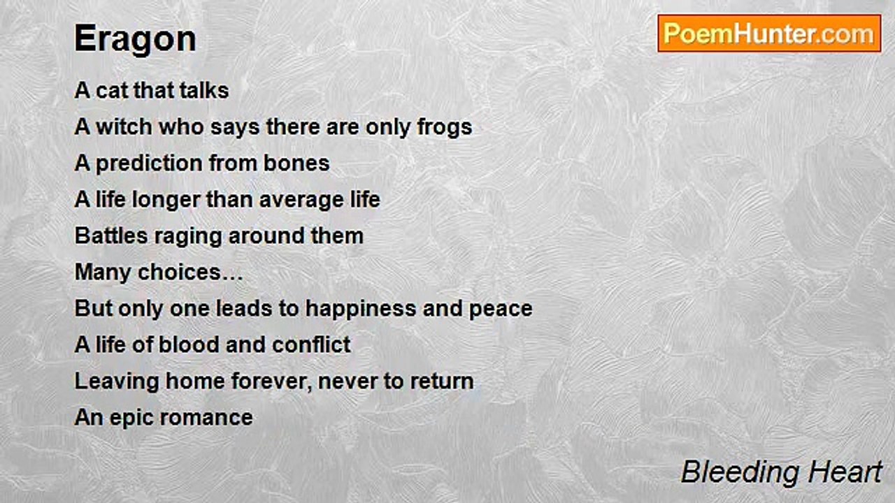 Bleeding Heart - Eragon
