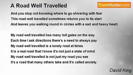 David Keig - A Road Well Travelled