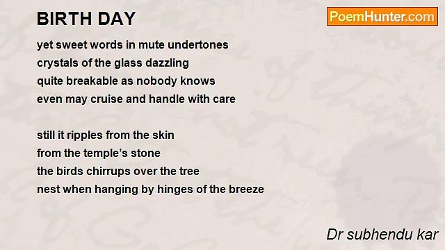 Dr subhendu kar - BIRTH DAY