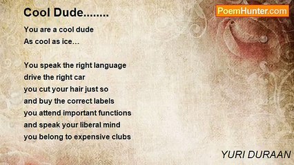YURI DURAAN - Cool Dude........