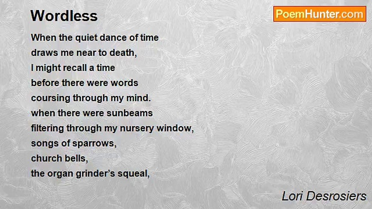 Lori Desrosiers - Wordless