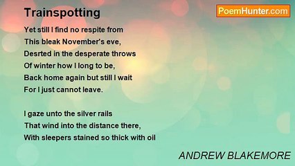 ANDREW BLAKEMORE - Trainspotting