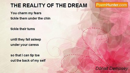 Dónall Dempsey - THE REALITY OF THE DREAM