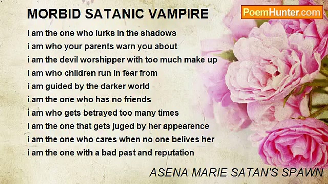ASENA MARIE SATAN'S SPAWN - MORBID SATANIC VAMPIRE