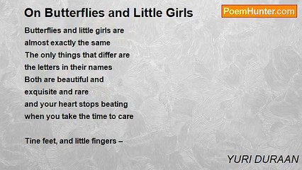 YURI DURAAN - On Butterflies and Little Girls