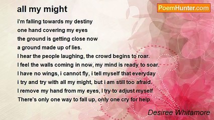 Desiree Whitamore - all my might