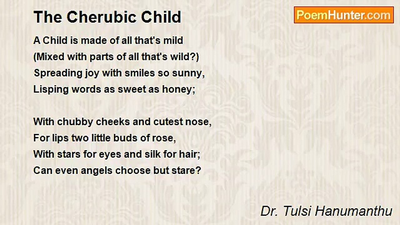 Dr. Tulsi Hanumanthu - The Cherubic Child